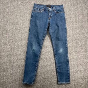 21 Men Forever 21 Slim Tapered Blue Denim Jeans Mens 29 Medium Wash Stretch